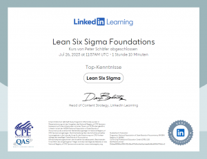 Lean Six Sigma Foundations